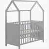 Höhenverstellbares Kinder-Hausbett Style, in verschiedenen Größen
