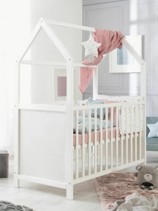 Höhenverstellbares Kinder-Hausbett Style, in verschiedenen Größen