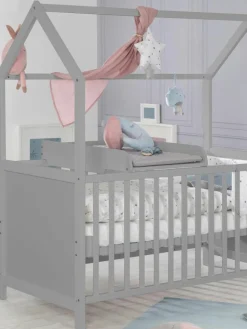 Höhenverstellbares Kinder-Hausbett Style, in verschiedenen Größen