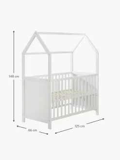 Höhenverstellbares Kinder-Hausbett Style, in verschiedenen Größen