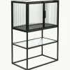 Highboard Boli mit Rillenglas