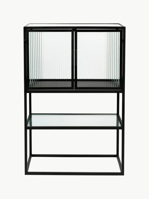 Highboard Boli mit Rillenglas