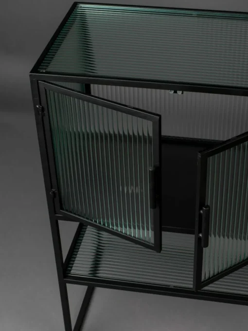 Highboard Boli mit Rillenglas