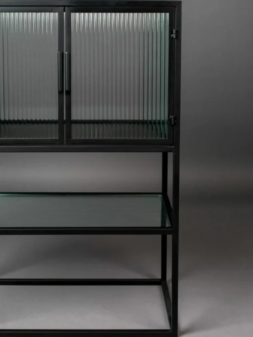 Highboard Boli mit Rillenglas