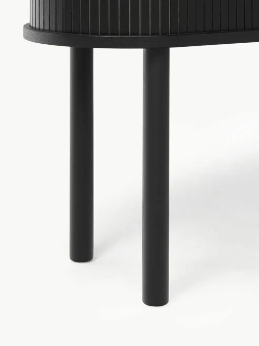 Highboard Calary mit geriffelter Front