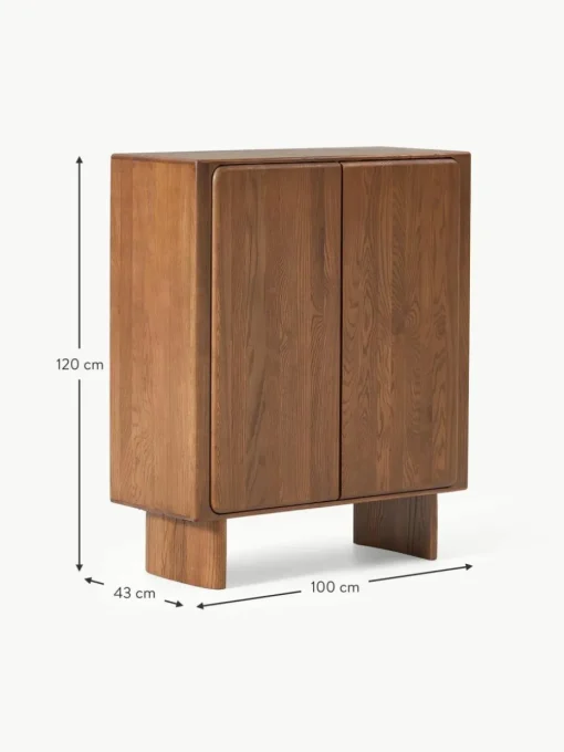 Highboard Chandler aus Eichenholz