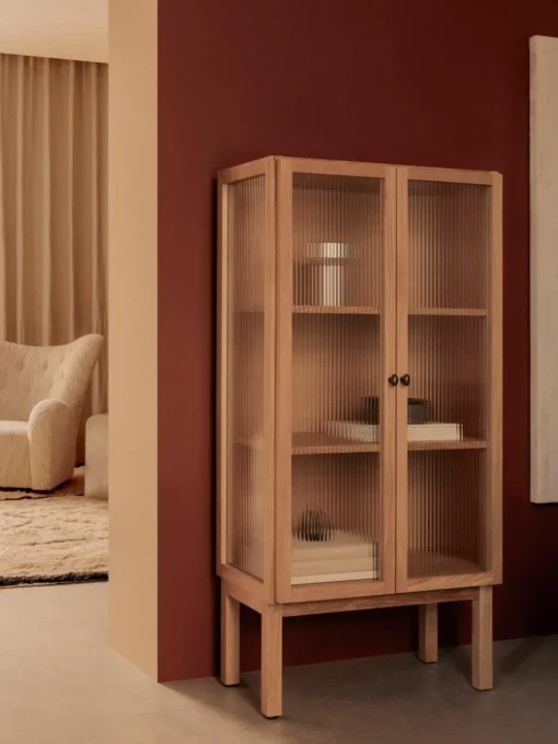 Highboard Curiosity aus Eichenholz