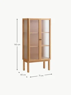 Highboard Curiosity aus Eichenholz