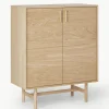 Highboard Diana aus Eichenholz