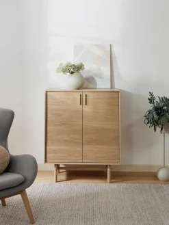 Highboard Diana aus Eichenholz
