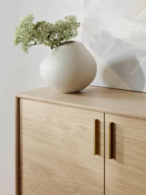 Highboard Diana aus Eichenholz