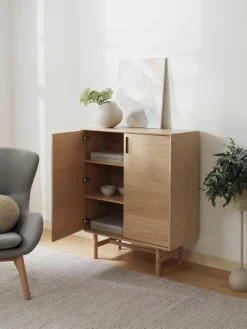 Highboard Diana aus Eichenholz