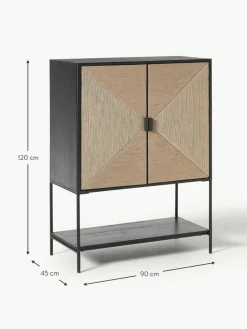 Highboard June aus Mangoholz