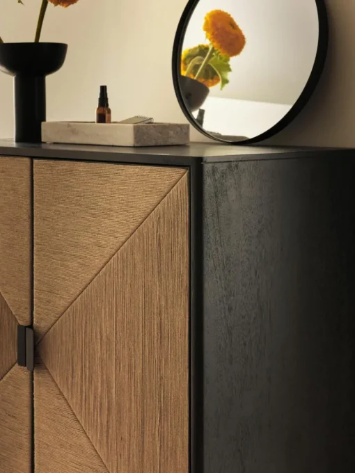 Highboard June aus Mangoholz