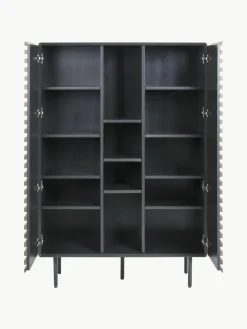 Highboard Kesia mit Walnussfurnier