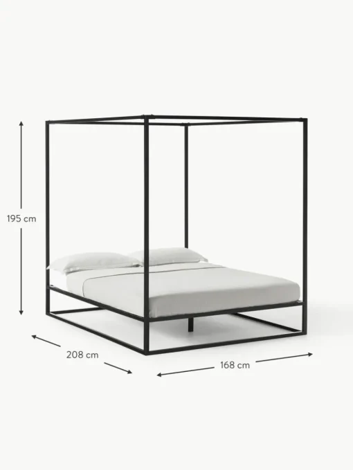 Himmelbett Belle aus Metall