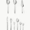 Hochglanzpoliertes Besteck-Set Orchid, 12 Personen (70-tlg.)