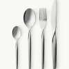 Hochglanzpoliertes Besteck-Set Twist, 4 Personen (16-tlg.)