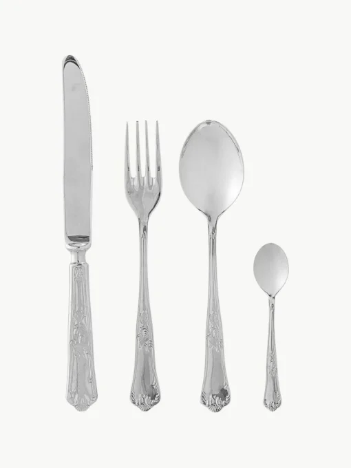 Hochglanzpoliertes Besteck-Set Tilly, 1 Person (4-tlg.)