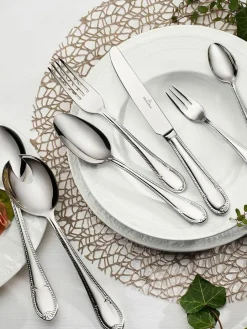 Hochglanzpoliertes Besteck-Set Mademoiselle, 12 Personen (68-tlg.)