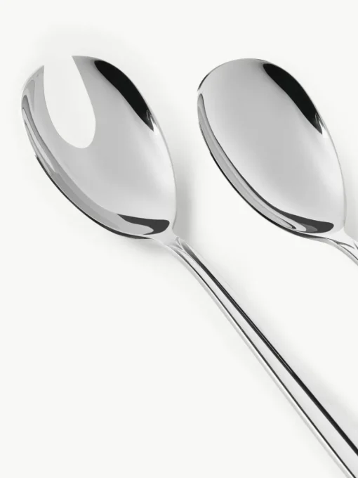 Hochglanzpoliertes Besteck-Set Orchid, 12 Personen (70-tlg.)