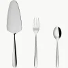 Hochglanzpoliertes Kuchenbesteck-Set Tulip, 6 Personen (13-tlg.)