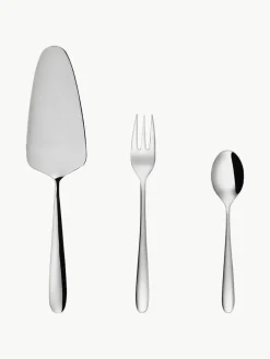 Hochglanzpoliertes Kuchenbesteck-Set Tulip, 6 Personen (13-tlg.)