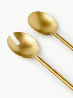 Hochglanzpoliertes Salatbesteck Agata