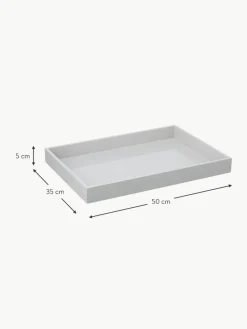 Hochglanz-Tablett Hayley, B 50 cm