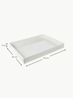 Hochglanz-Tablett Hayley, B 50 cm