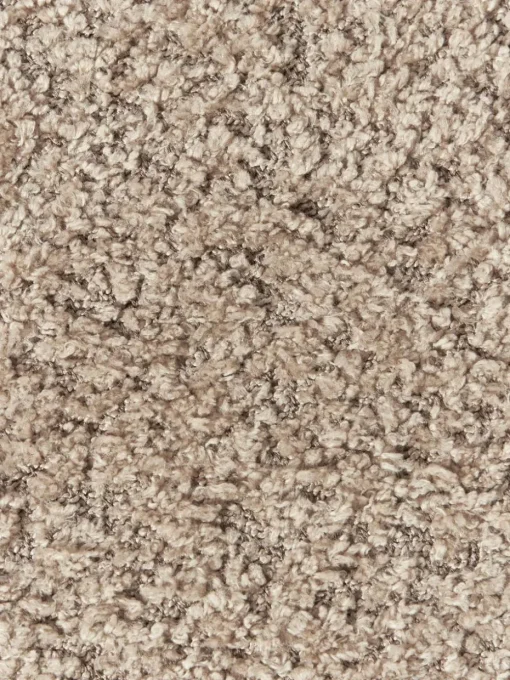 Hocker Alba aus Teddy-Bouclé