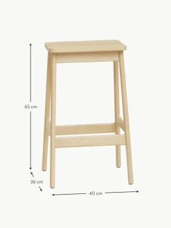 Hocker Angle aus Buchenholz