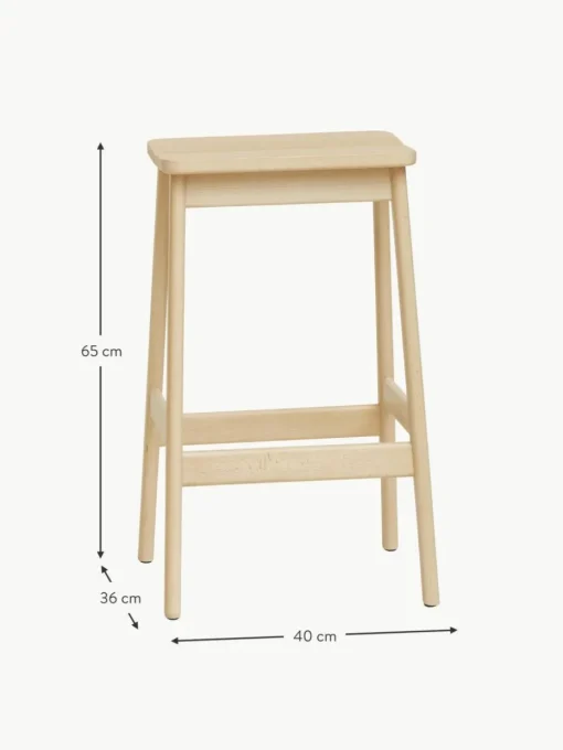 Hocker Angle aus Buchenholz