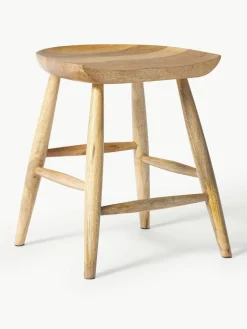 Hocker Nino aus Mangoholz