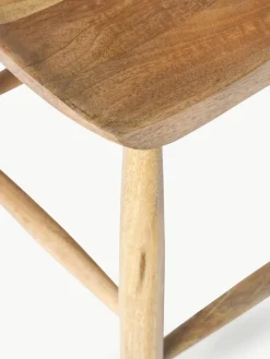 Hocker Nino aus Mangoholz