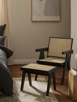 Hocker Sissi mit Wiener Geflecht