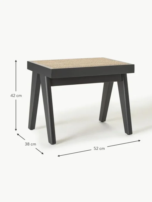 Hocker Sissi mit Wiener Geflecht