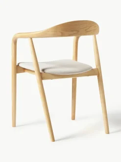 Holz-Armlehnstuhl Angelina mit Sitzpolster