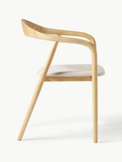 Holz-Armlehnstuhl Angelina mit Sitzpolster