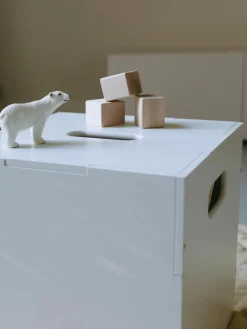 Holz-Aufbewahrungsbox Cube