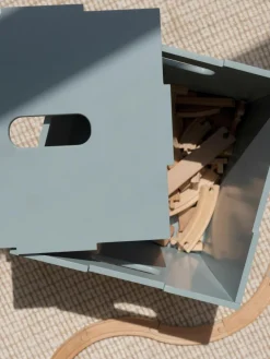 Holz-Aufbewahrungsbox Cube
