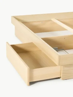 Holzbett Sato mit Schubladen