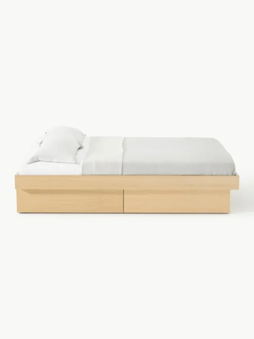 Holzbett Sato mit Schubladen