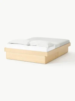 Holzbett Sato mit Schubladen