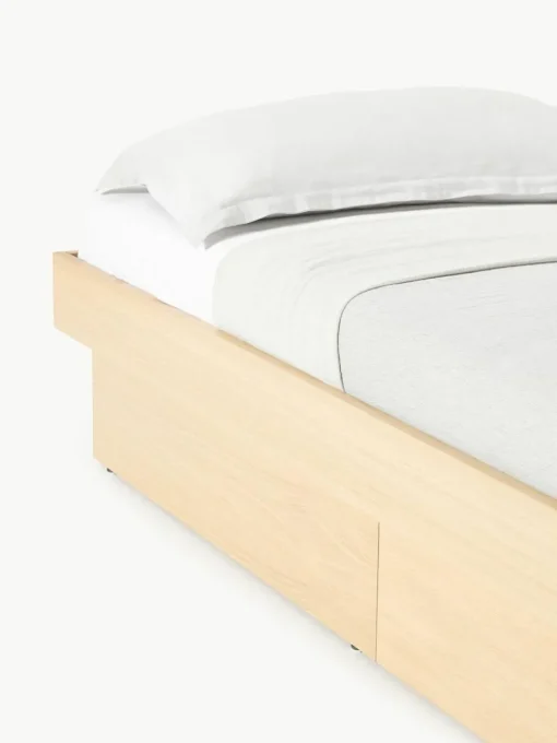 Holzbett Sato mit Schubladen