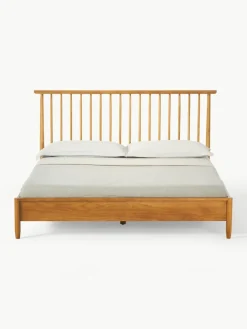 Holzbett Windsor mit Kopfteil aus Kiefernholz
