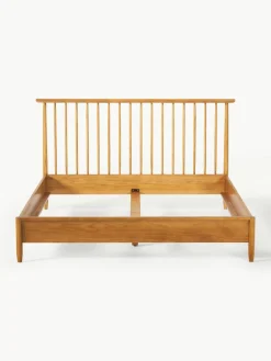 Holzbett Windsor mit Kopfteil aus Kiefernholz