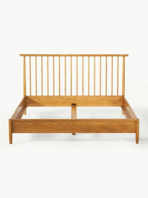 Holzbett Windsor mit Kopfteil aus Kiefernholz