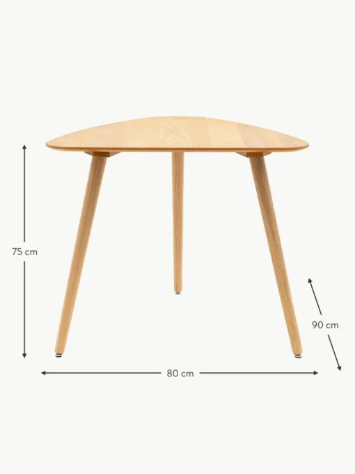 Holz-Esstisch Hatfield, 80 x 90 cm