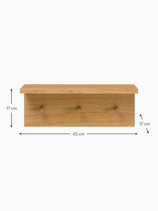 Holz-Garderobenleiste Place, B 45 cm